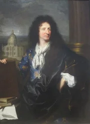 Portrait de Jules Hardouin-Mansart, architecte du roi de France Louis XIV (1643-1715)